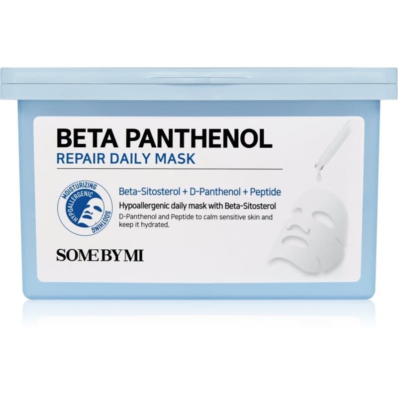 Some By Mi Beta Panthenol Repair Daily Mask kalmerende sheet mask Grote Verpakking 30 st