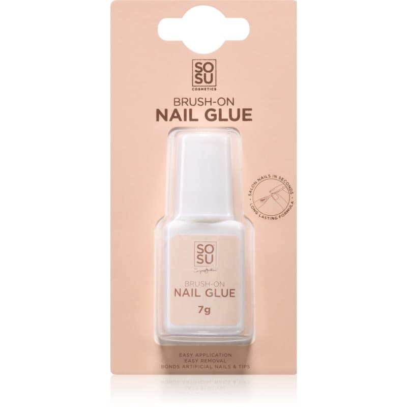 SOSU Cosmetics Brush-On Nail Glue Nagellijm 7 ml