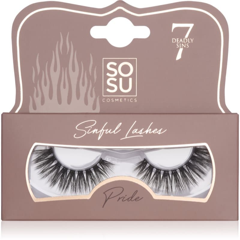 SOSU Cosmetics 7 Deadly Sins Lashes Nepwimpers Pride 1 st