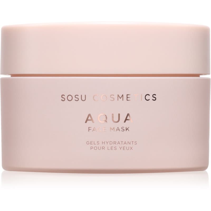SOSU Cosmetics Aqua Face Mask Intensief hydraterend gezichtsmasker 50 g