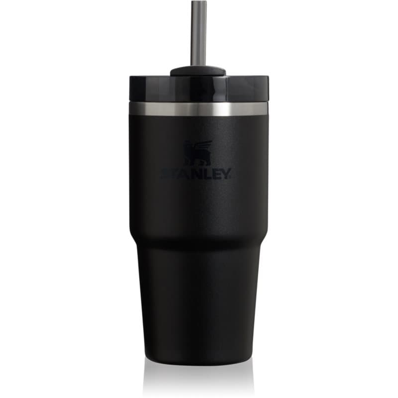 Stanley Quencher H2.O FlowState™ Tumbler roestvrijstalen tumbler met rietje Klein Black 2.0 600 ml