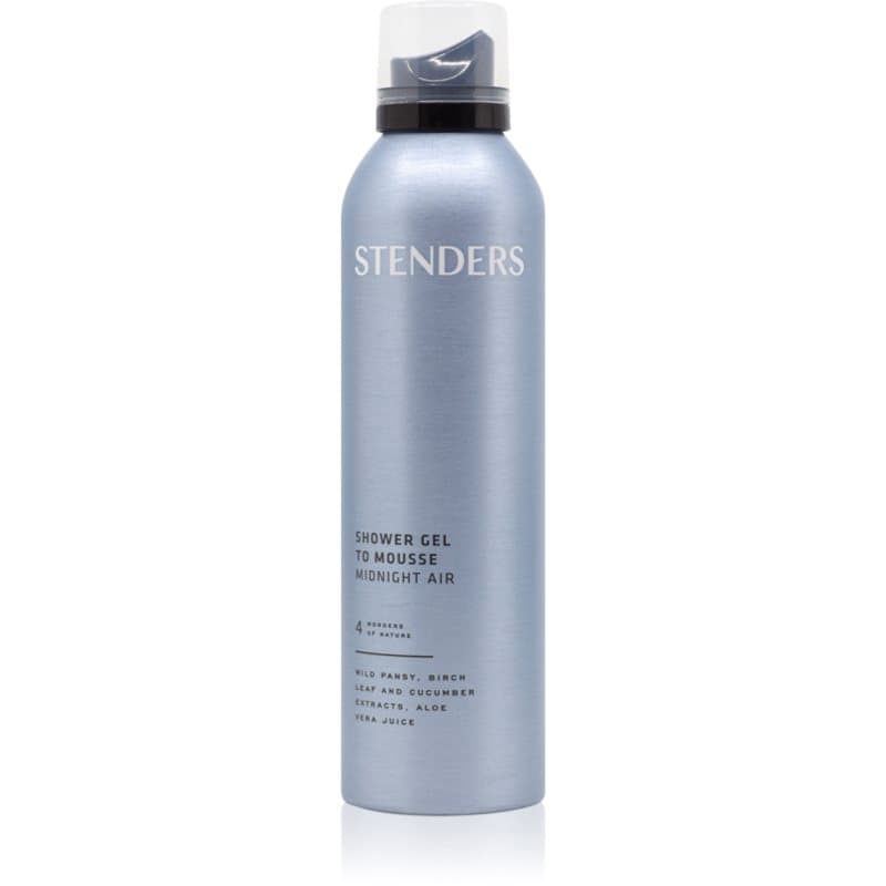 STENDERS Gel to Mousse Midnight Air Doucheschuim met Gel Textuur 200 ml