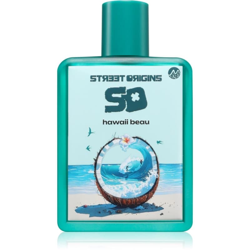 Street Origins Hawaii Beau Eau de Parfum voor Mannen 75 ml