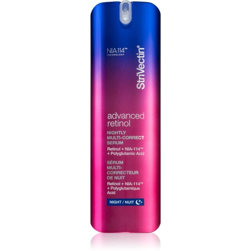 StriVectin Advanced Retinol Nightly Multi-Correct Serum Regenererende nacht serum met revitaliserende werking met Ratinol 30 ml