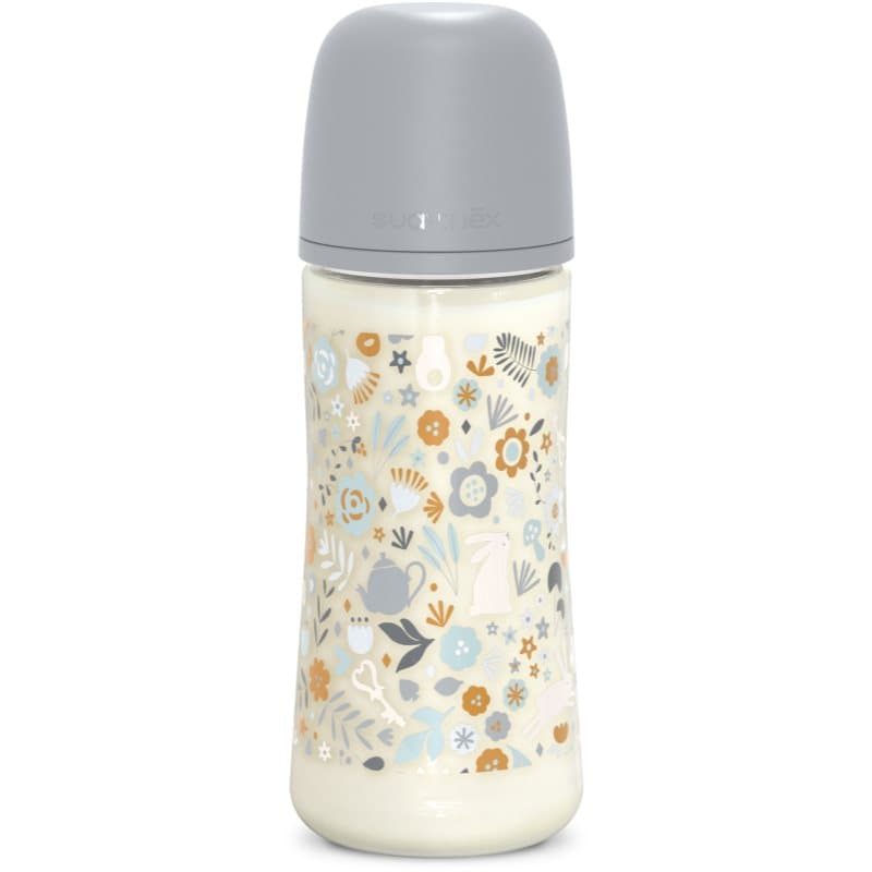 Suavinex Wonderland SX Pro Physiological Anti-Colic babyfles L Dense Flow 6 m+ Liberty Cream 360 ml