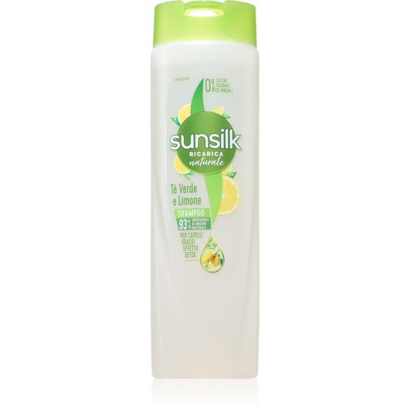 Sunsilk Green Tea & Lemon Shampoo voor Vet Haar 250 ml