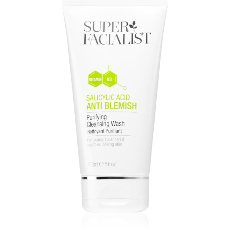 Super Facialist Salicylic Acid Anti Blemish Make-up Reinigende Gel voor een problematische en vette huid 150 ml