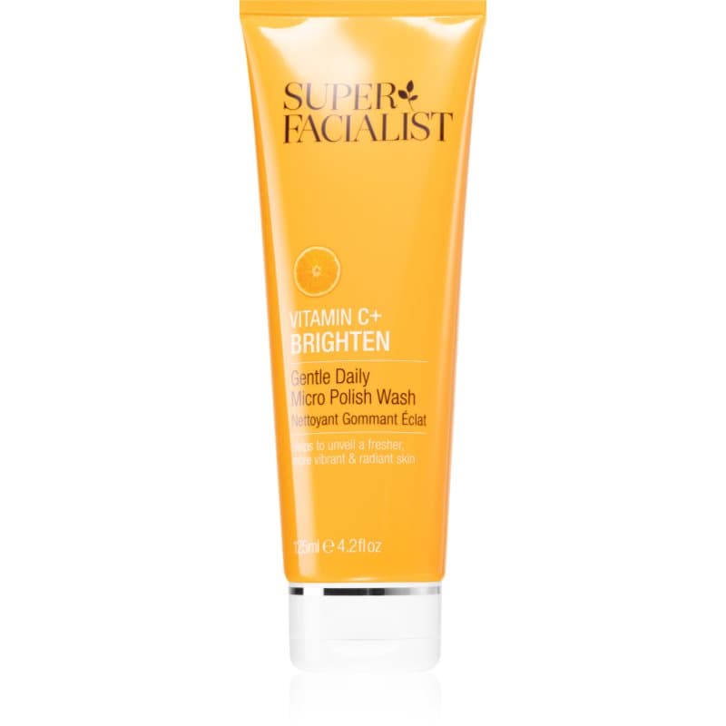 Super Facialist Vitamin C+ Brighten verhelderende peeling voor Gezicht, Hals en Decolleté 125 ml