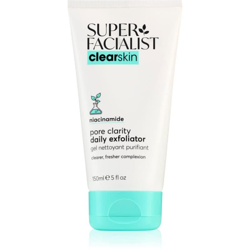 Super Facialist Clearskin Niacinamide Gezichtsreinigend Peeling voor Problematische Huid 150 ml