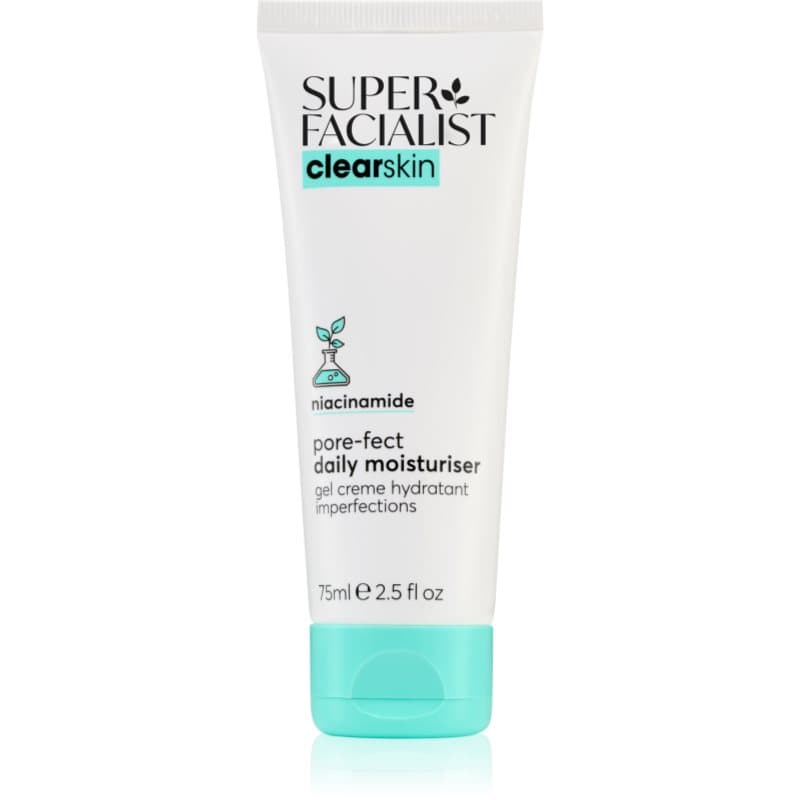 Super Facialist Clearskin Niacinamide Hydraterende Gel Crème voor Vette Huid 75 ml