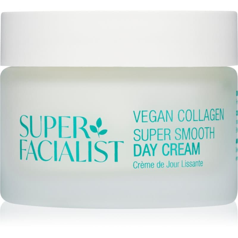 Super Facialist Vegan Collagen Gladmakende Dagcrème met Collageen 50 ml