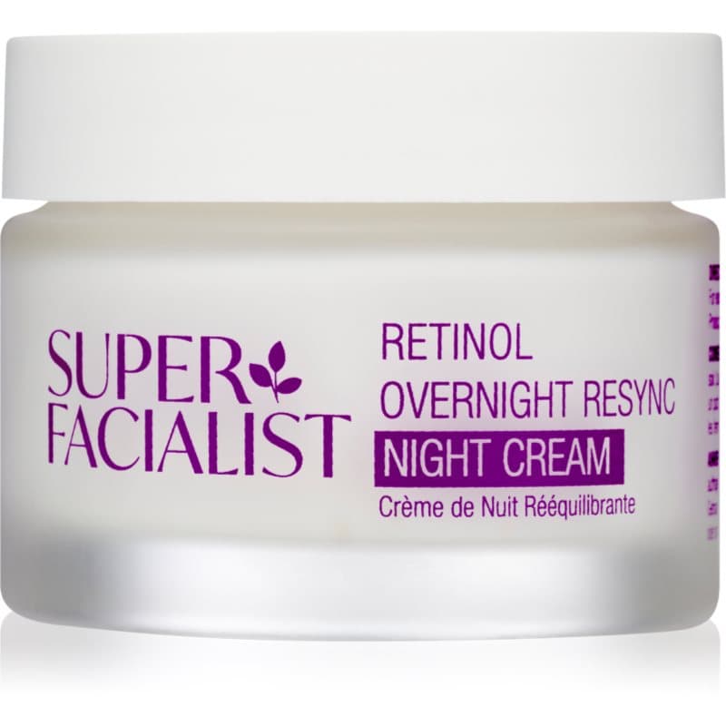 Super Facialist Retinol Overnight Resync Gladmakende Nachtcrème tegen Rimpels 50 ml