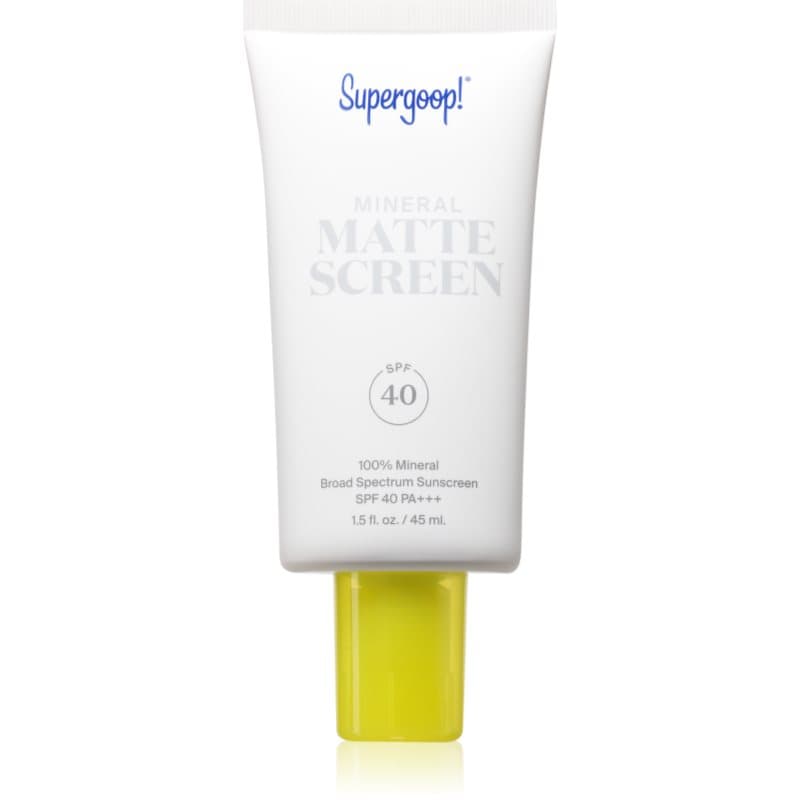 Supergoop! Mattescreen Mineraal Crème SPF 40 45 ml