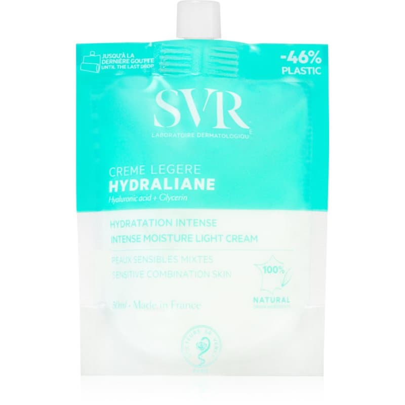 SVR Hydraliane Intense Moisture Light Cream Lichte Gezichtscrème voor Intensieve Hydratatie 50 ml