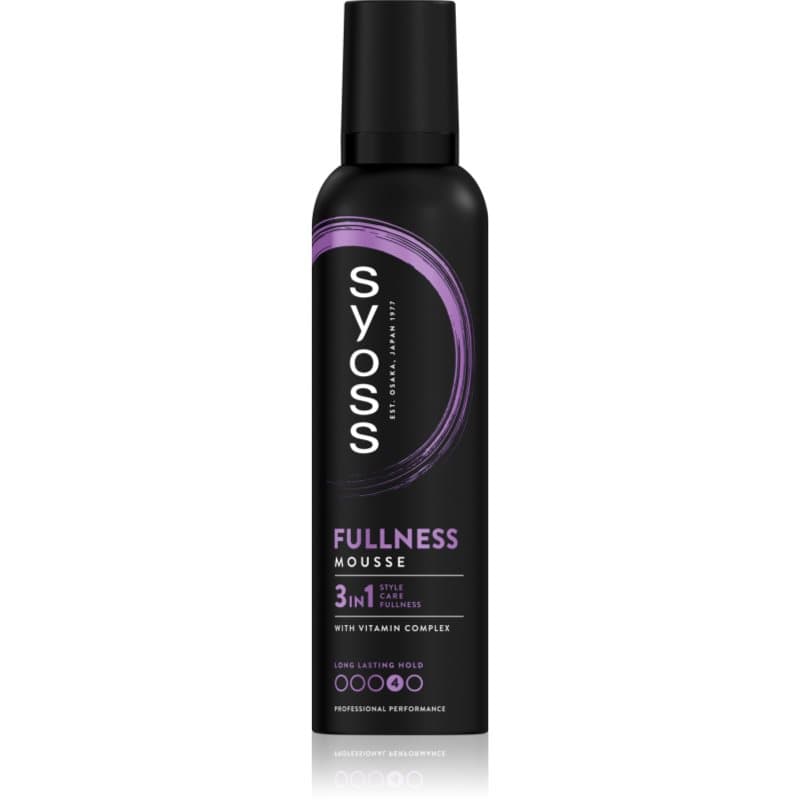 Syoss Fullness Styling Mousse met Extra Sterke Fixatie 250 ml