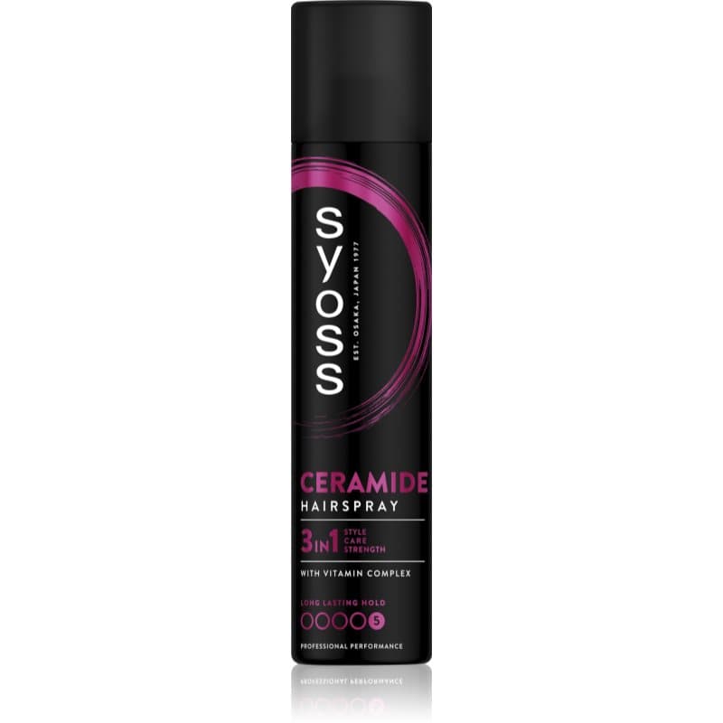 Syoss Ceramide Hairspray Haarlak met Extra Sterke Fixatie 300 ml
