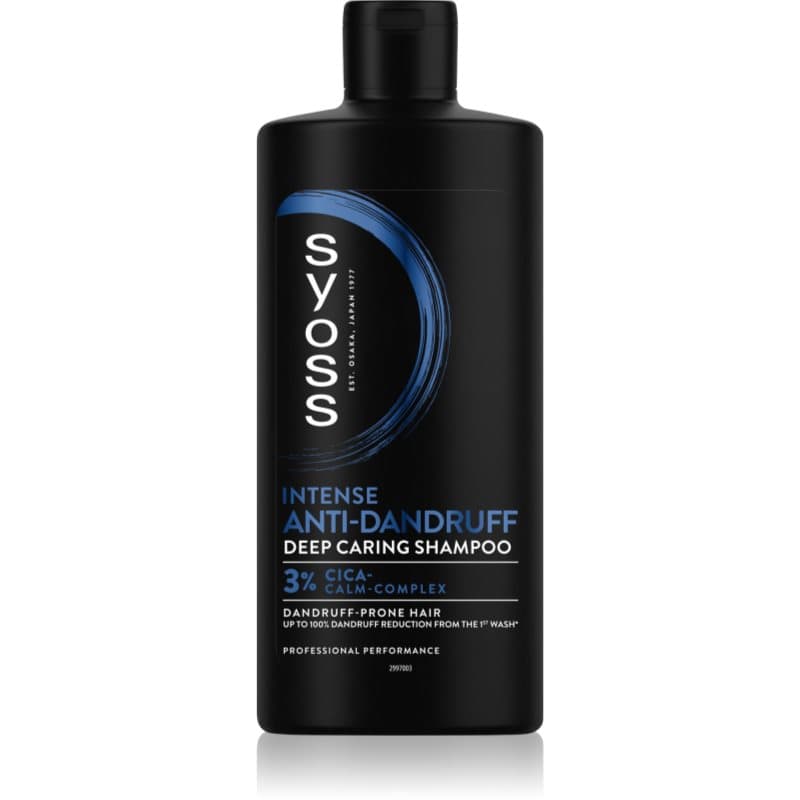 Syoss Intense Anti-Dandruff Anti-Ross Shampoo voor Droge en Jeukende Hoofdhuid 440 ml
