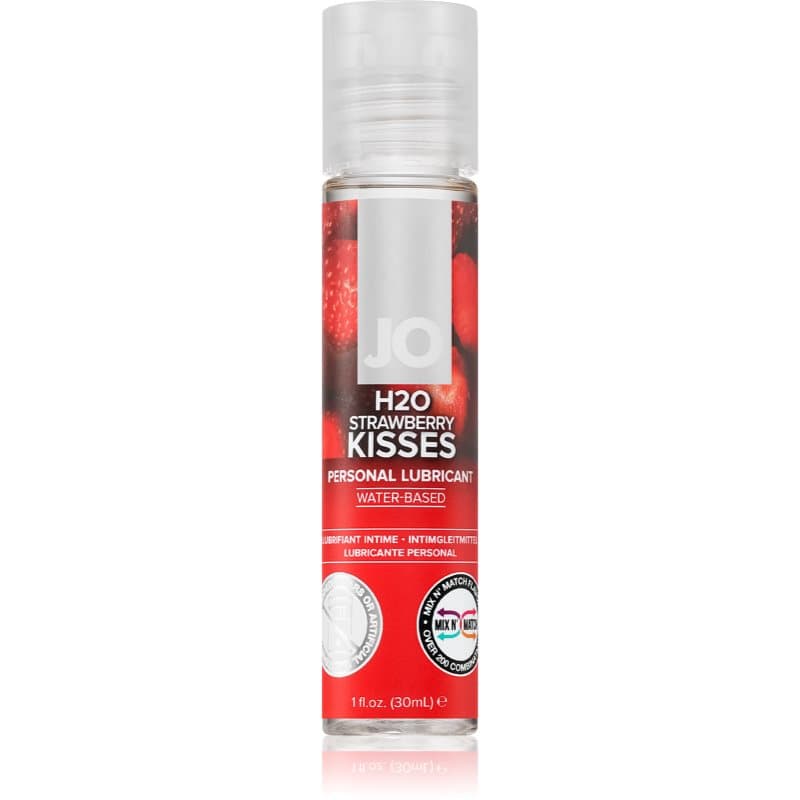 System JO H2O glijmiddel met een smaakje Strawberry Kisses 30 ml
