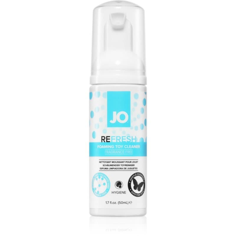 System JO REFRESH FOAMING Reinigingsschuim voor seksspeeltjes 50 ml