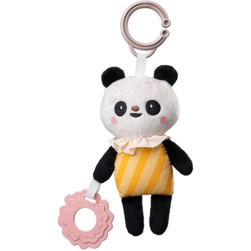 Taf Toys Activity Toy Pamela the Panda hangspeeltje met contrasterende kleuren met bijtring 1 st
