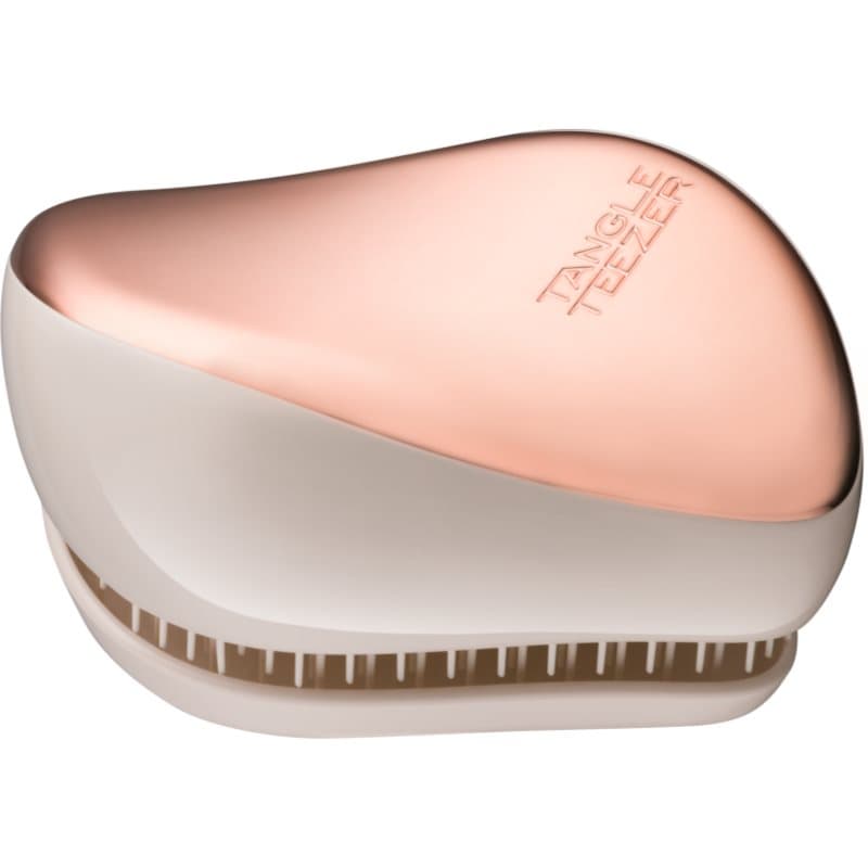 Tangle Teezer Compact Styler Rose Gold Cream Borstel 1 st