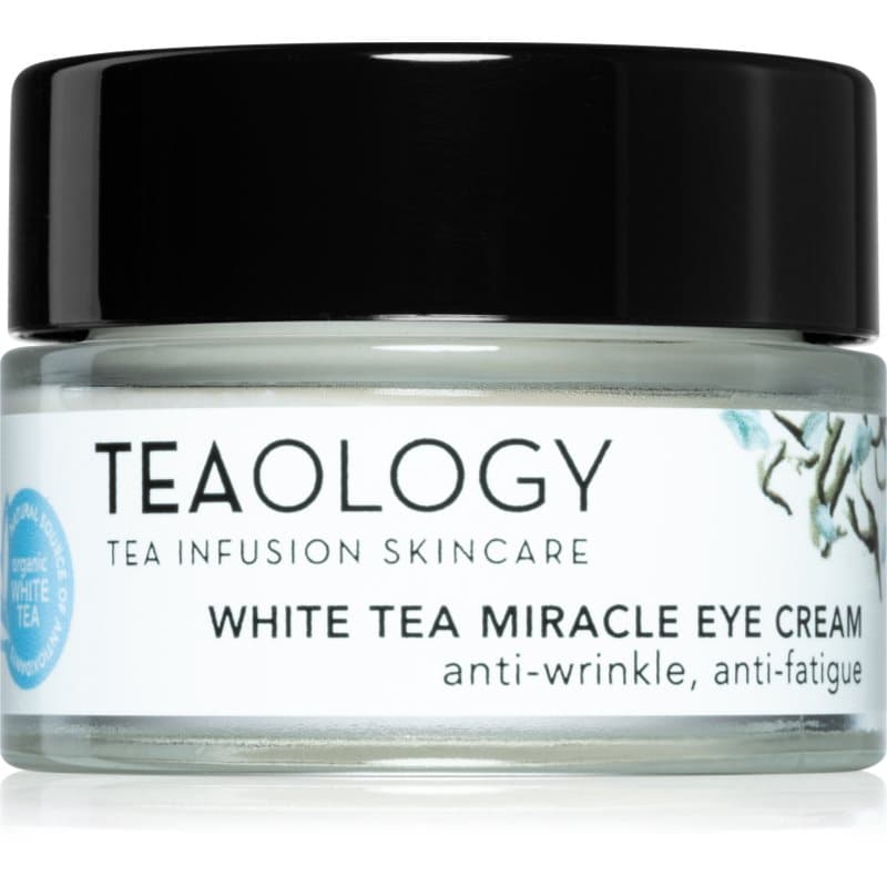 Teaology Anti-Age White Tea Miracle Eye Cream Oogcrème voor Correctie van Donkere Kringen en Rimpeltjes 15 ml