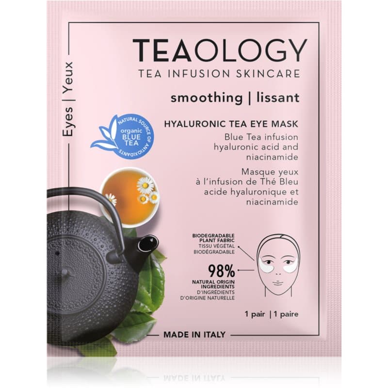 Teaology Face Mask Hyaluronic Eye Mask hyaluron hydraterende masker voor oogcontouren 1 paar