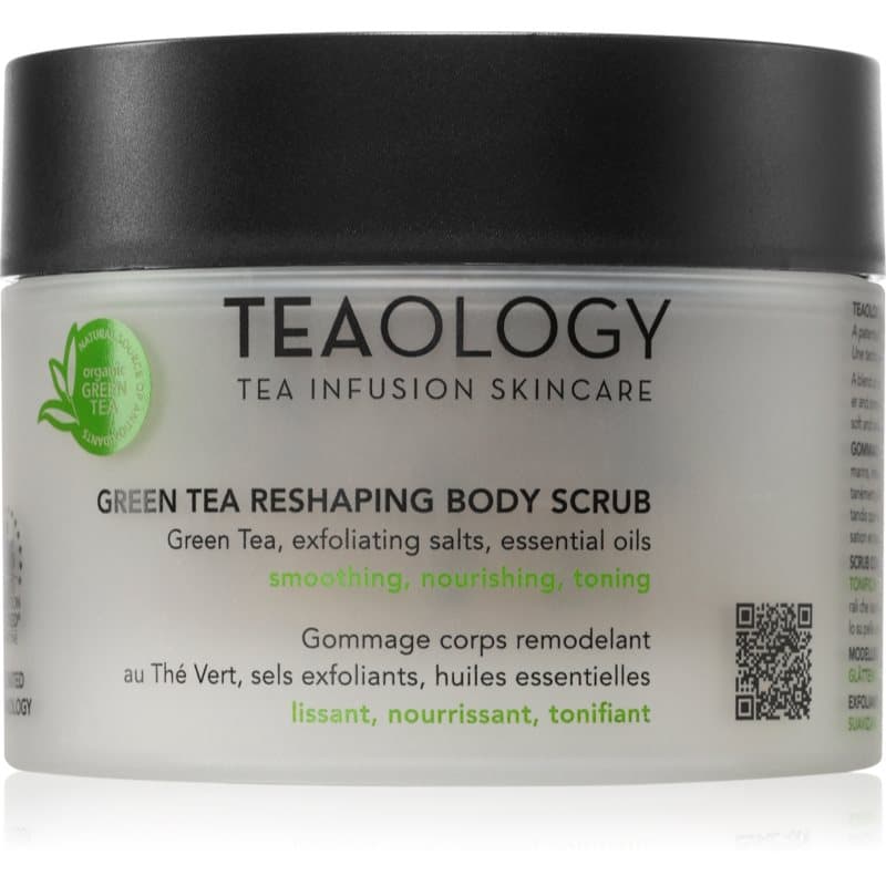 Teaology Green Tea Reshaping Body Scrub Gladmakende Body Scrub 380 g