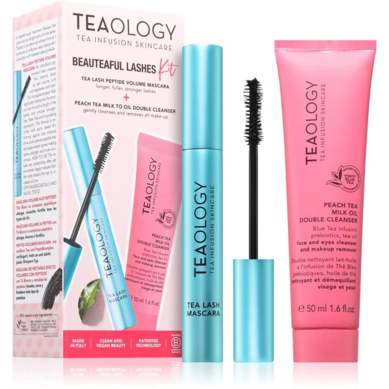 Teaology Beauteaful Lashes Kit Gift Set voor Vrouwen 2 st