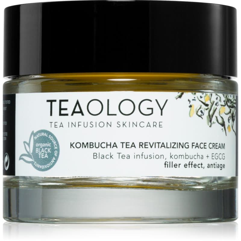 Teaology Anti-Age Kombucha Revitalizing Face Cream Revitaliserende Crème voor het Gezicht 50 ml