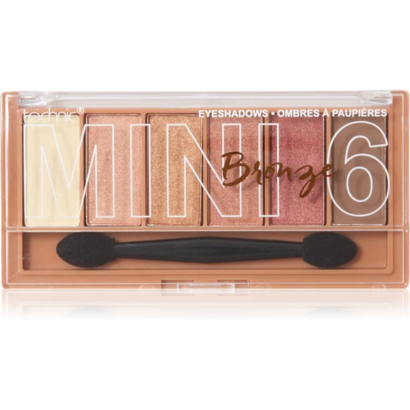 Technic Cosmetics Eyeshadow Minis Oogschaduw Palette Tint Mini Bronze 7.2 g