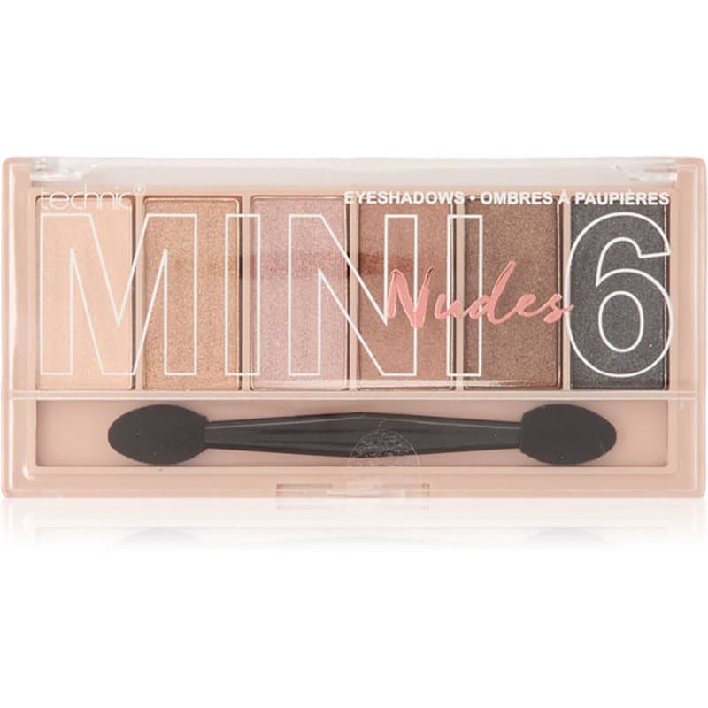 Technic Cosmetics Eyeshadow Minis Oogschaduw Palette Tint Mini Nudes 7.2 g