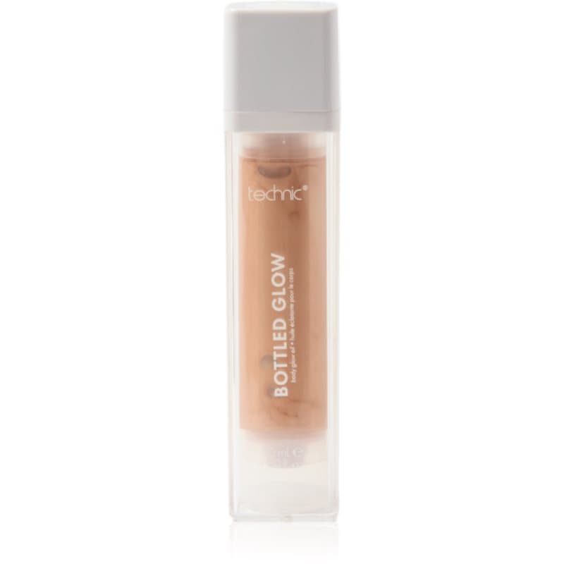Technic Cosmetics Bottled Glow glinsterende bronzing olie voor het Lichaam Tint Sunset Bronze 50 ml