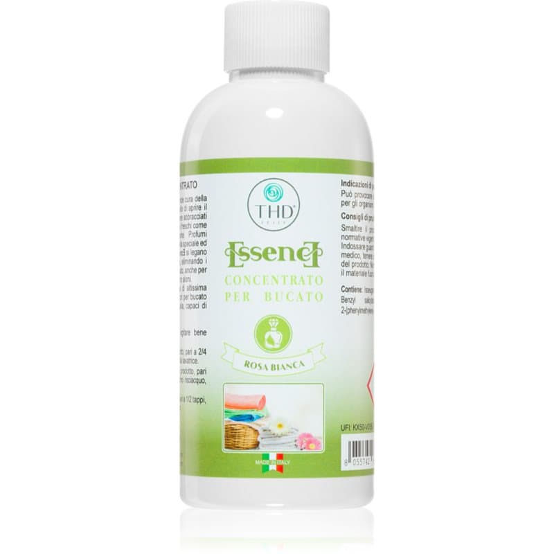 THD Profumo Lavatrice Rosa Bianca Geconcentreerde geur voor de wasmachines 100 ml
