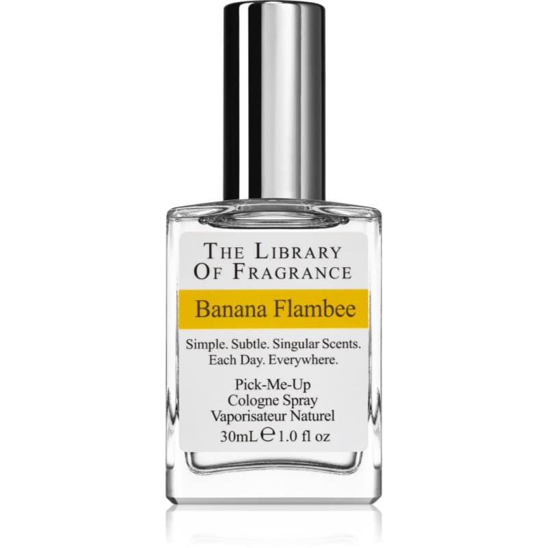The Library of Fragrance Banana Flambee eau de cologne Unisex 30 ml