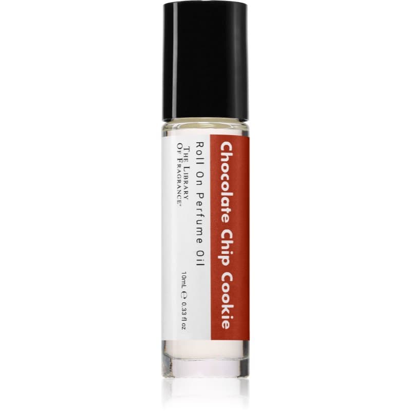 The Library of Fragrance Chocolate Chip Cookie Body Olie Roll-On Unisex 10 ml