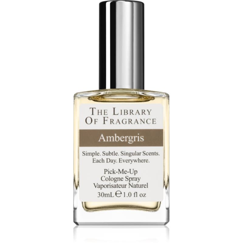 The Library of Fragrance Ambergris eau de cologne Unisex 30 ml