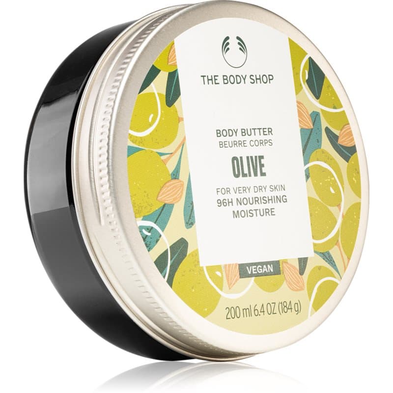 The Body Shop Olive Body Butter intensief hydraterende body-butter voor Zeer Droge Huid 200 ml