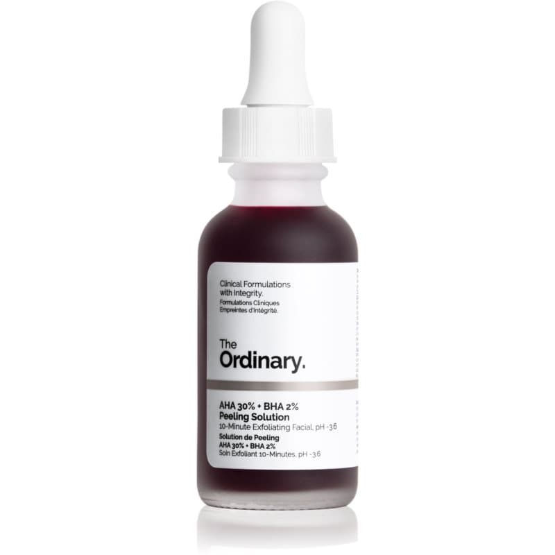 The Ordinary AHA 30% + BHA 2% Peeling Solution Oplossing met Peeling Effect 30 ml