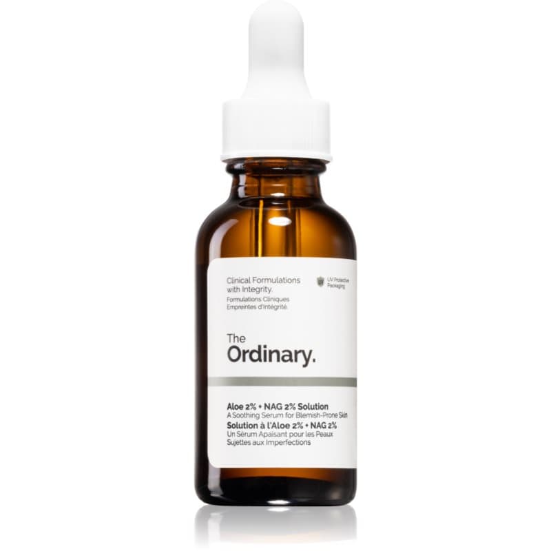 The Ordinary Aloe 2% + NAG 2% Solution Kalmerende Serum tegen Acne 30 ml