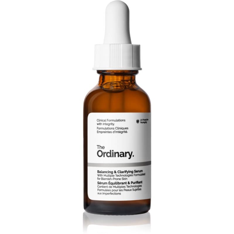The Ordinary Balancing & Clarifying Serum Serum voor Matte Huiduitstraling en Minimalisatie van Porien met Hydraterende Werking 30 ml