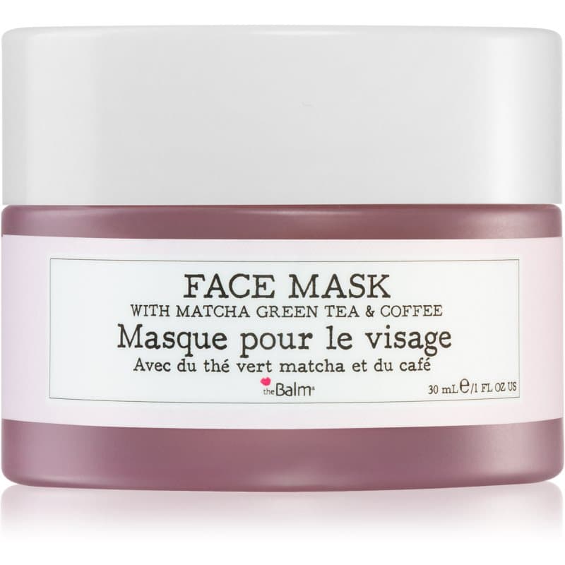 theBalm To The Rescue® Matcha Green Tea & Coffee Intensief Hydraterende Gezichtsmasker met Groene Thee 30 ml
