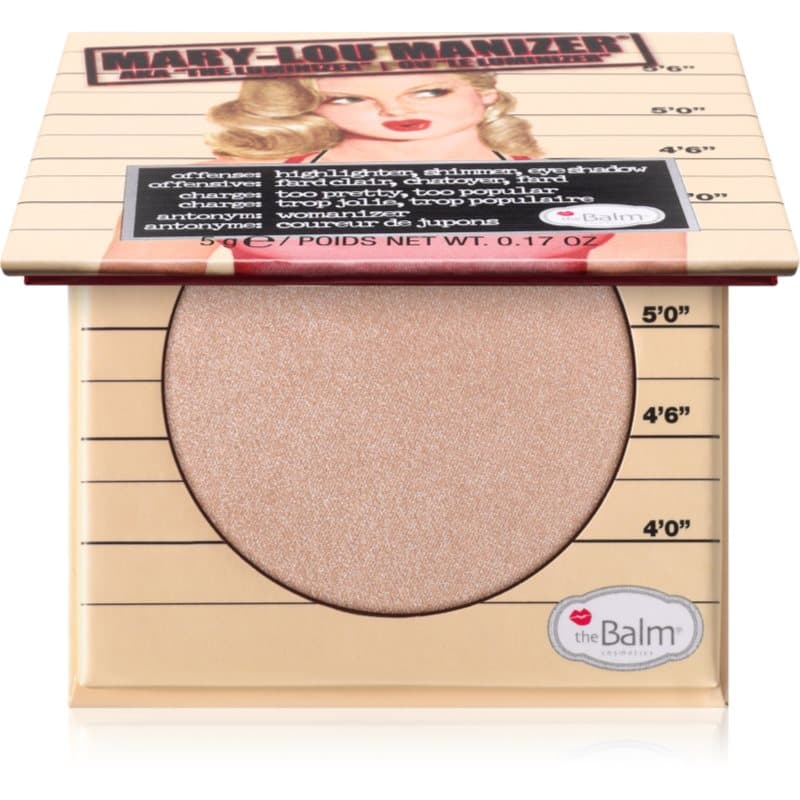 theBalm Lou Manizer Luminizer Highlighter en Oogschaduw Alles in één 5 g