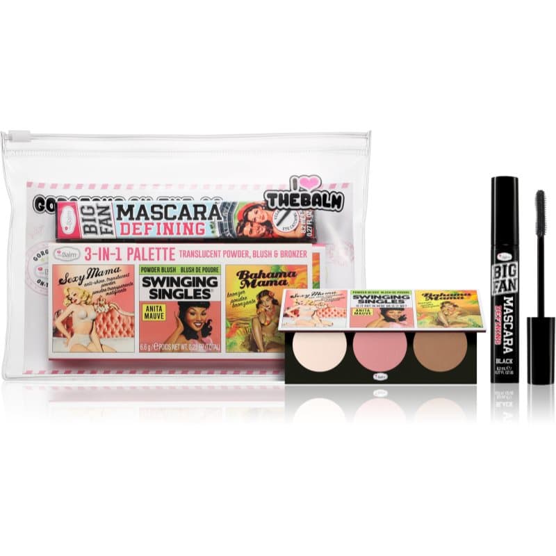 theBalm Big Fan™ set voor Perfecte Uitstraling