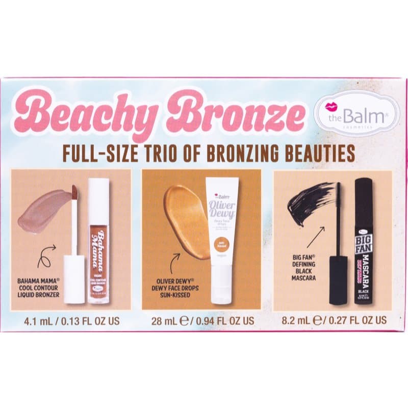 theBalm Holiday Trio Box Set Gift Set voor Perfecte Uitstraling
