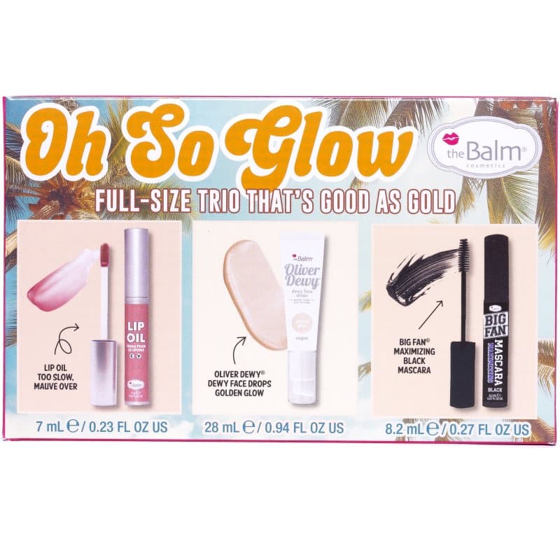 theBalm Holiday Trio Box Set Gift Set voor Perfecte Uitstraling