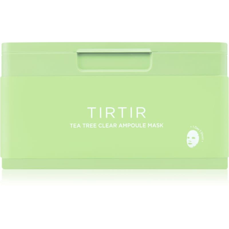 TIRTIR Ampoule Mask Tea Tree Clear kalmerende sheet mask voor Problematische Huid 30 st