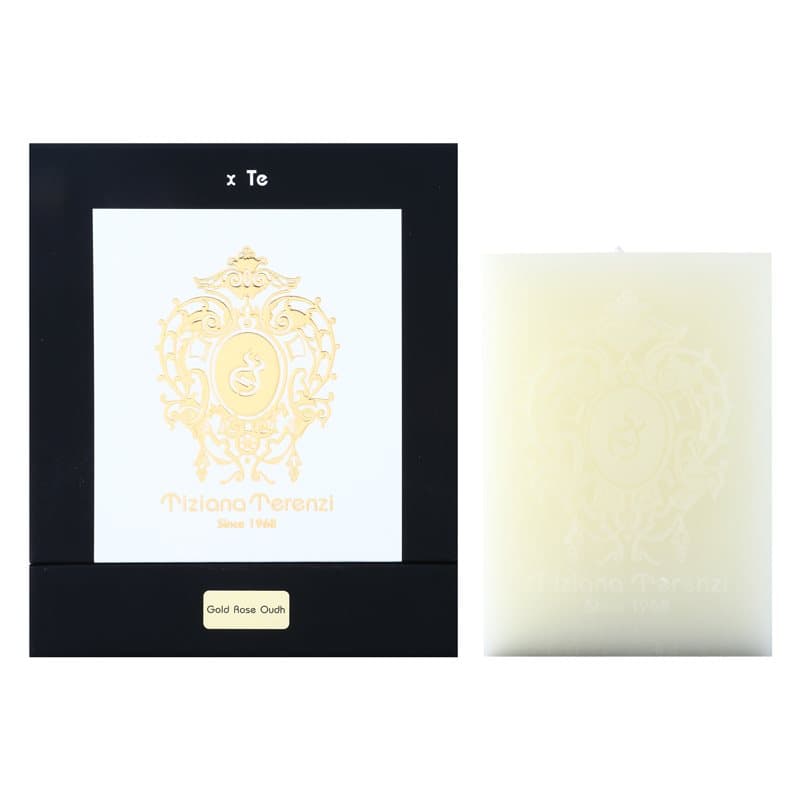 Tiziana Terenzi Gold Rose Oudh geurkaars 10 cm