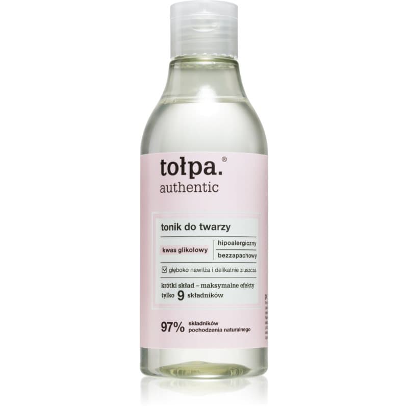 Tołpa Authentic Facial Tonic Gezichtstonic voor Gevoelige Huid 200 ml