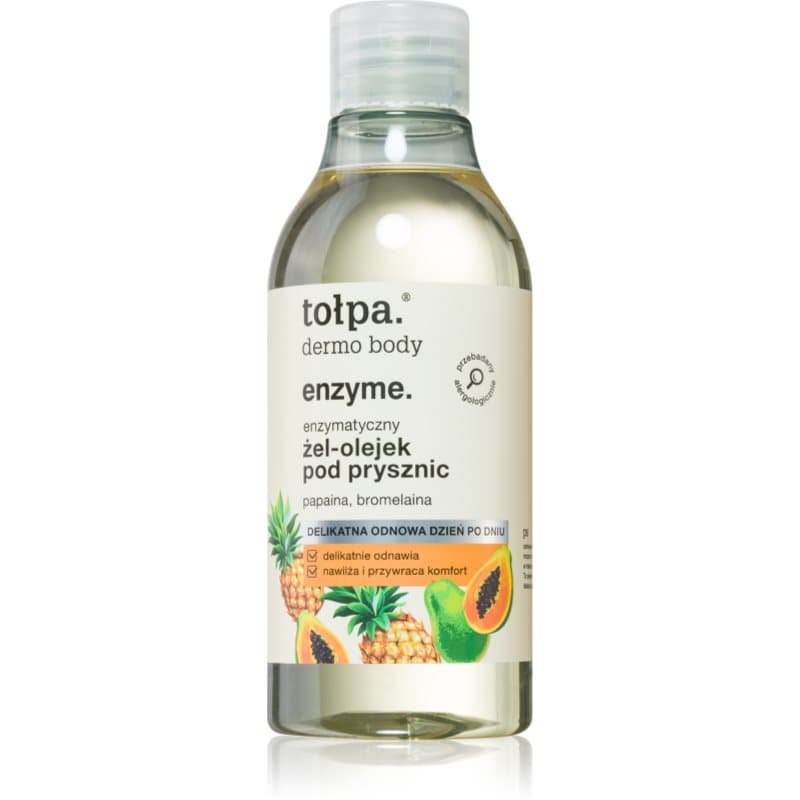 Tołpa Dermo Body Enzyme Doucheolie voor regeneratie van de huid 300 ml